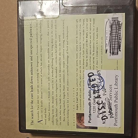 Audiobook (CD) The Canopy by Angela Hunt - Picture 2 of 3